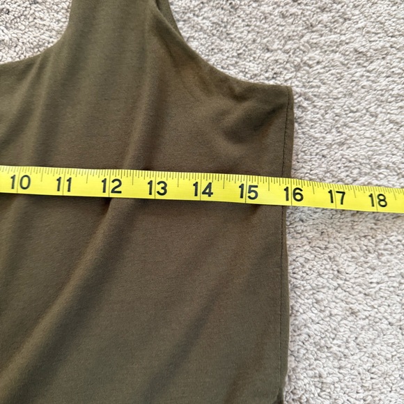 Everlane The Riviera Dress Olive Large - Picture 9 of 11